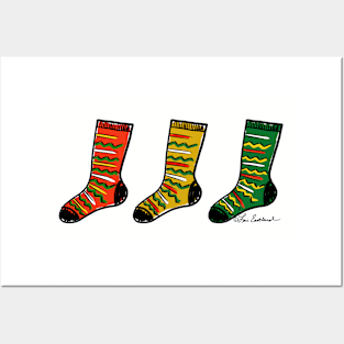 Christmas Stockings Posters and Art